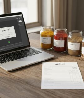 spice-packaging-label-invoice-download