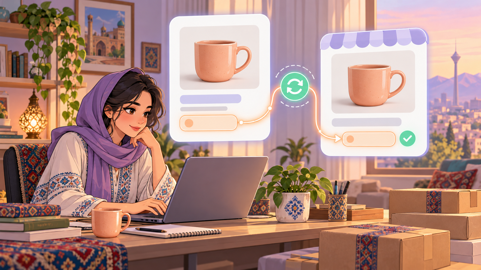 همگام سازی خودکار قیمت محصولات بین ووکامرس و پنل فاکتورلند