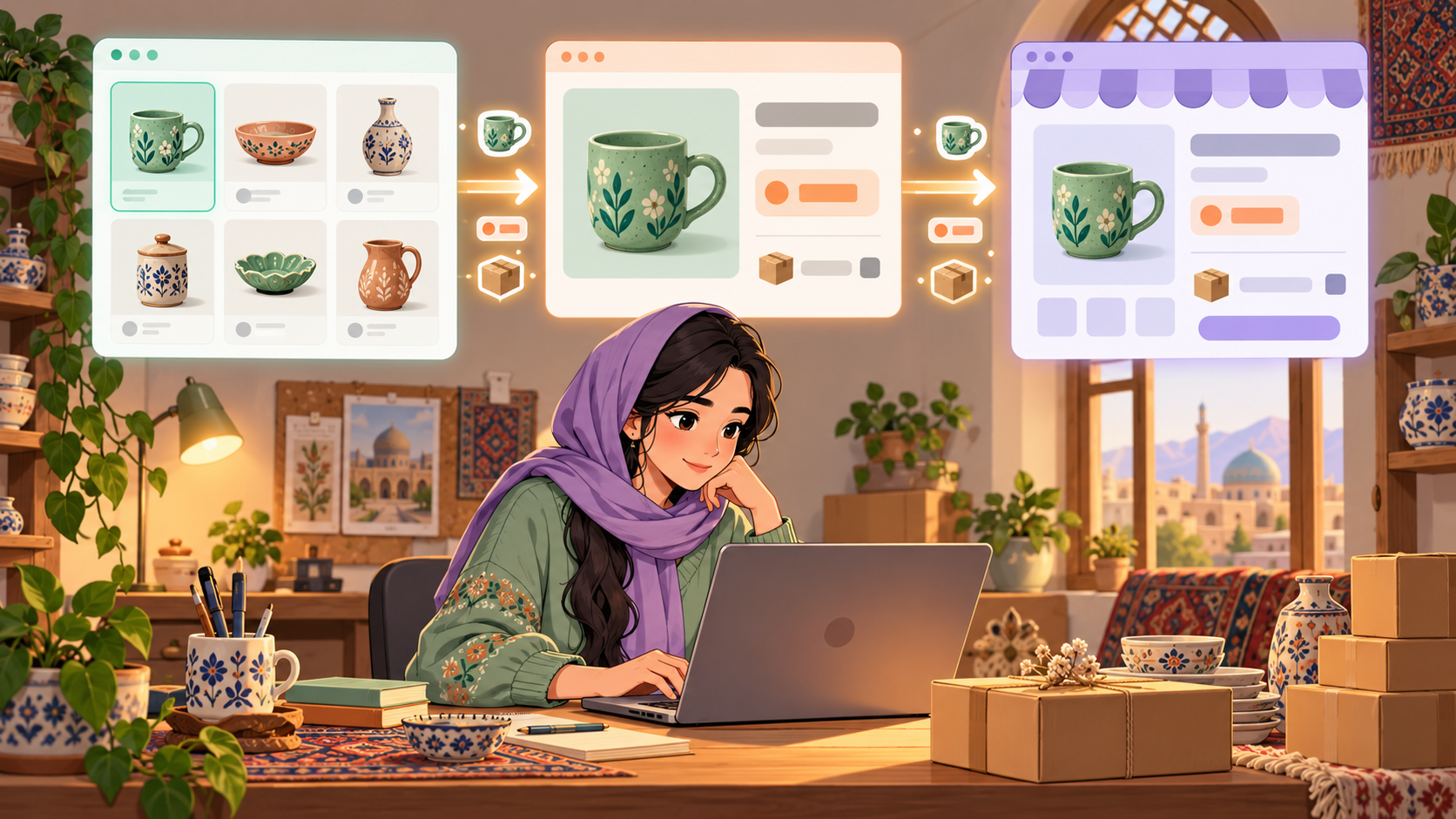 آموزش ارسال و انتقال کاتالوگ محصولات از فاکتورلند به فروشگاه ووکامرس